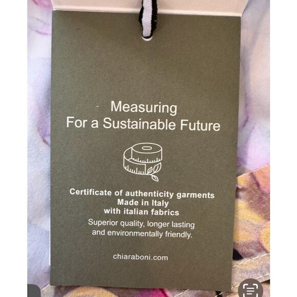 New CHIARA BONI La Petite Robe Women's Shohreh Floral Print Top Size 2 - Picture 7 of 11